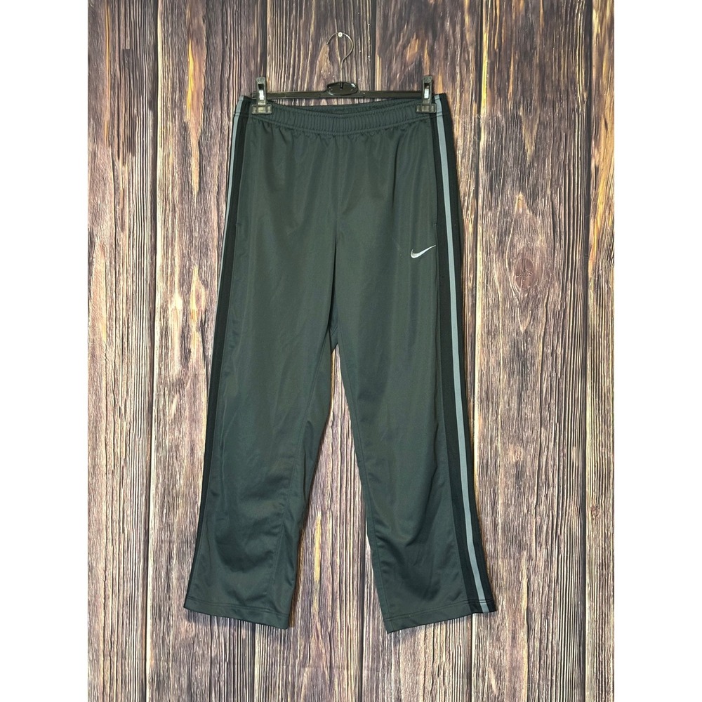 Nike Pants Mens Medium Gray Straight Leg Sweatpants Track Athletic Wear Joggers